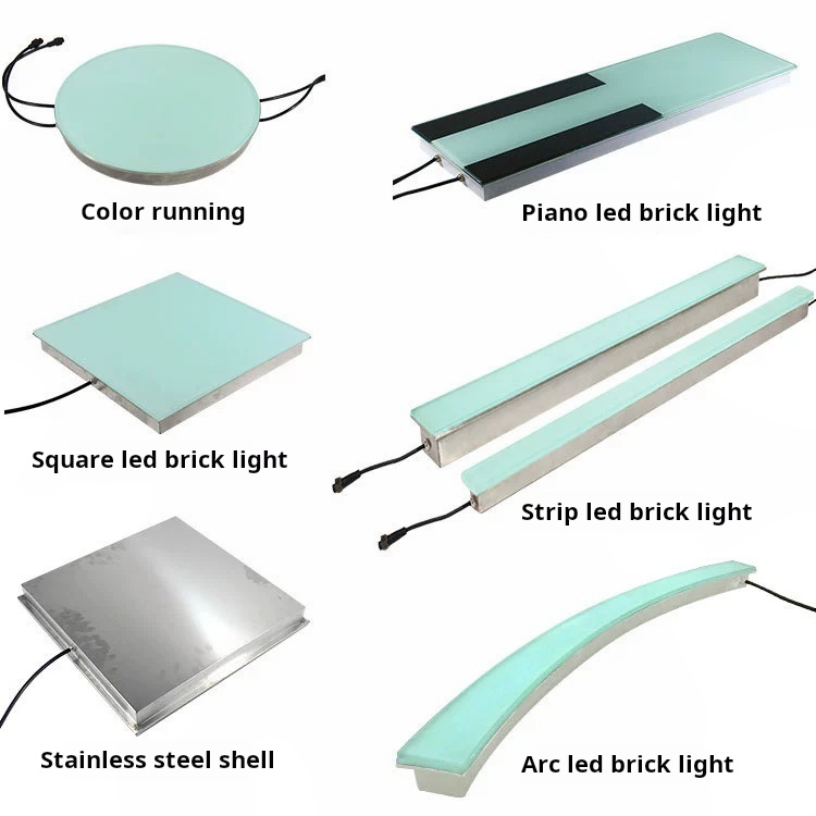 High Luminous DC 24V  RGBW Inground Brick Lights BRK140picture2