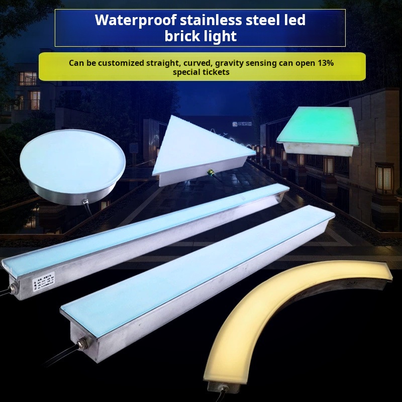 High Luminous DC 24V  RGBW Inground Brick Lights BRK140picture6