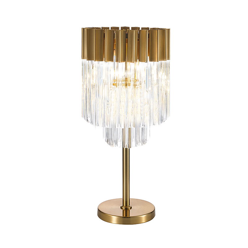 Bedroom Bedside Gold Copper LED Table Lamp DTL2980