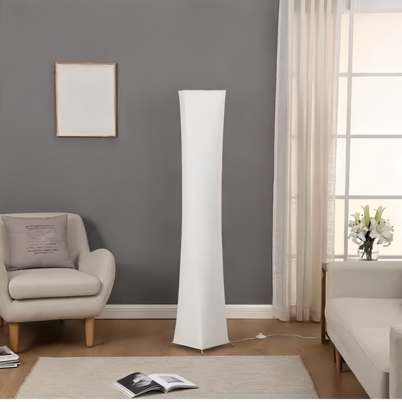Modern Luxury Ins Creative White LED Floor Lamp for Home Decor Tall Floor Lamp for Living Room Lighting Iron Body White Lamp