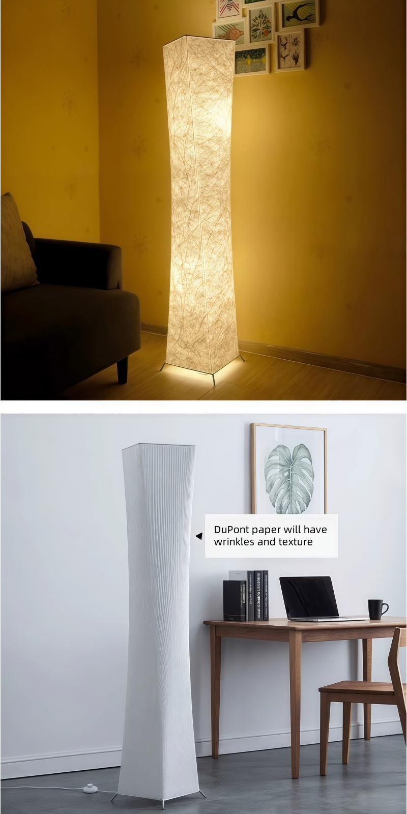 Modern Luxury Ins Creative White LED Floor Lamp for Home Decor Tall Floor Lamp for Living Room Lighting Iron Body White Lamp