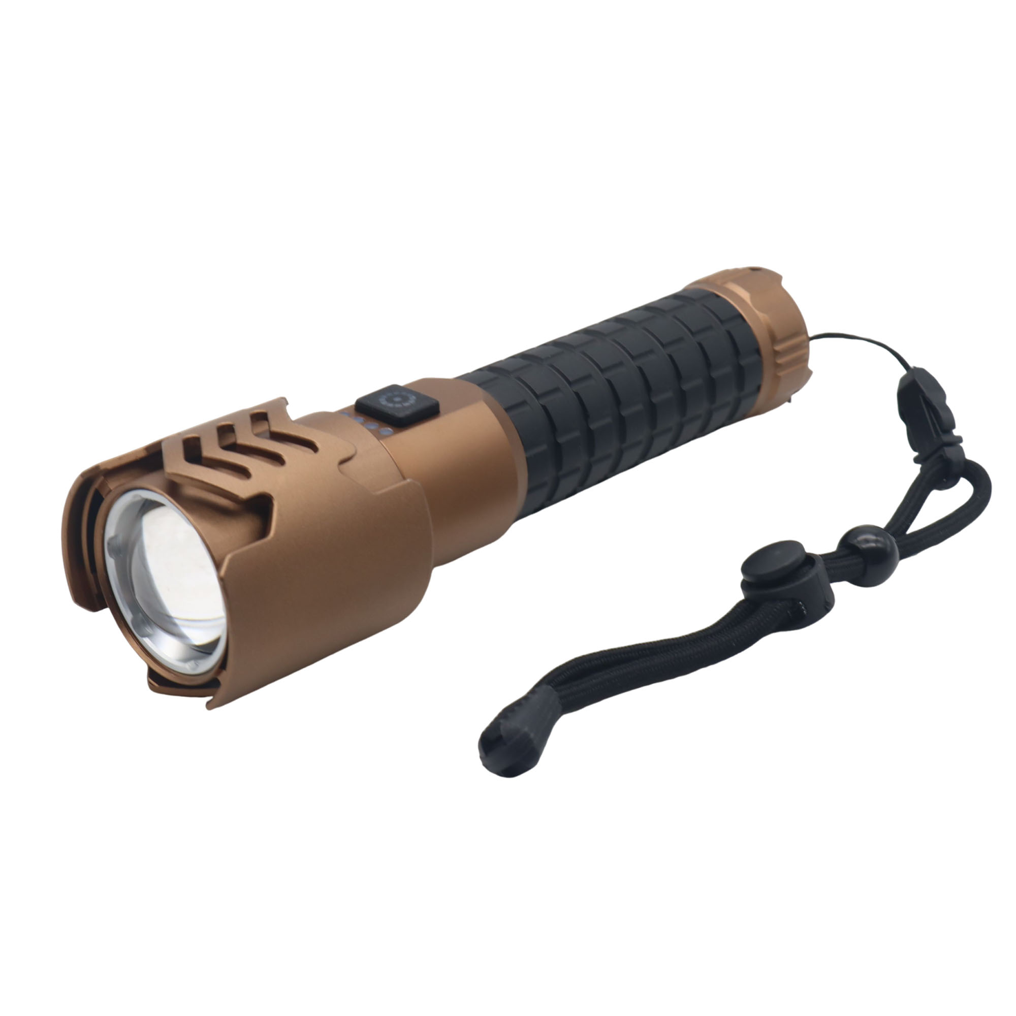Powerful USB Rechargeable Dimming Aluminum 1000lm Flashlight FSH1380