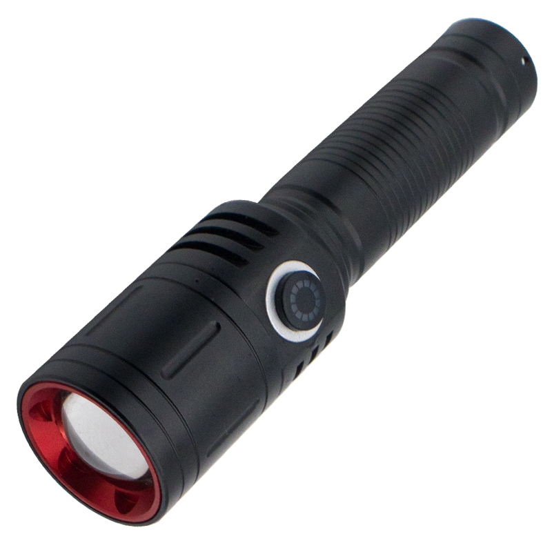 White Laser 500Lm Aluminum Portable Camping Hunting Flashlights FSH1360
