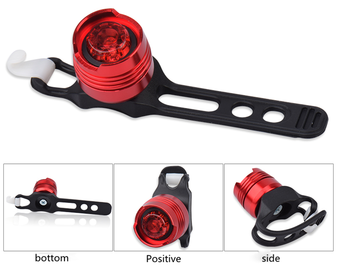 Bicycle Brake Light Bike Light Red Bicycle Taillight Caution Safety Rear Cycling Tail Light Lamp