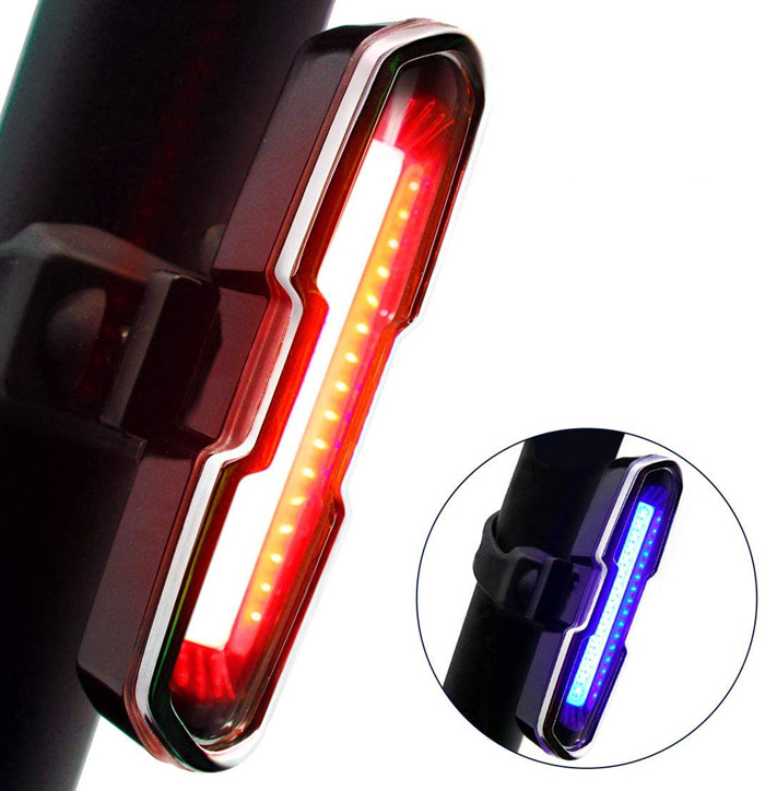 Bike Tail Light  Super Bright Bike Light USB Rechargeable LED Bike Rear Light Cycling Bicycle Accessories
