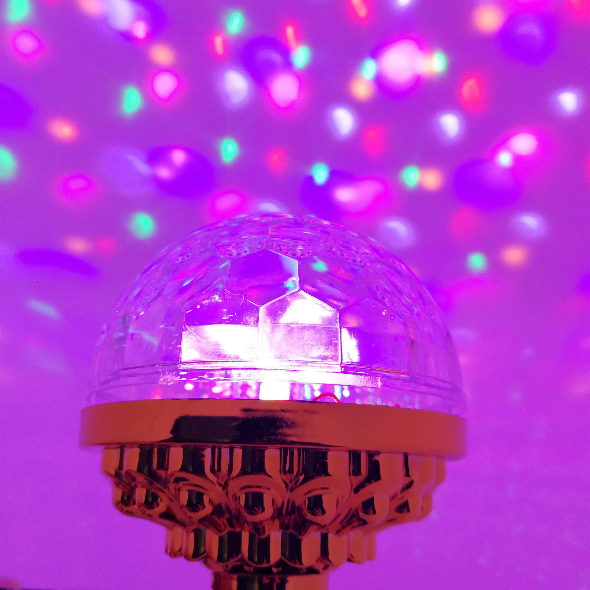 Gold Colorful KTV Rooms Nightclubs Home Party RGB DJ Disco Light DBL200picture5