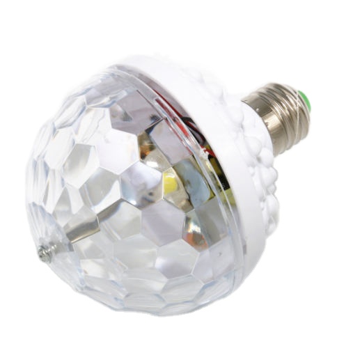 Party Wedding Stage LED Bulbs Full Color RGB E27 Rotating Disco Light DBL210picture6