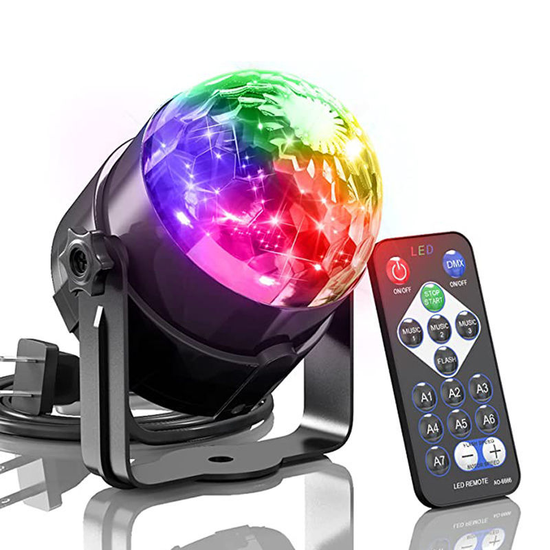 Automatic Colorful Remote Voice Control Flashing Magic Ball DBL290picture2