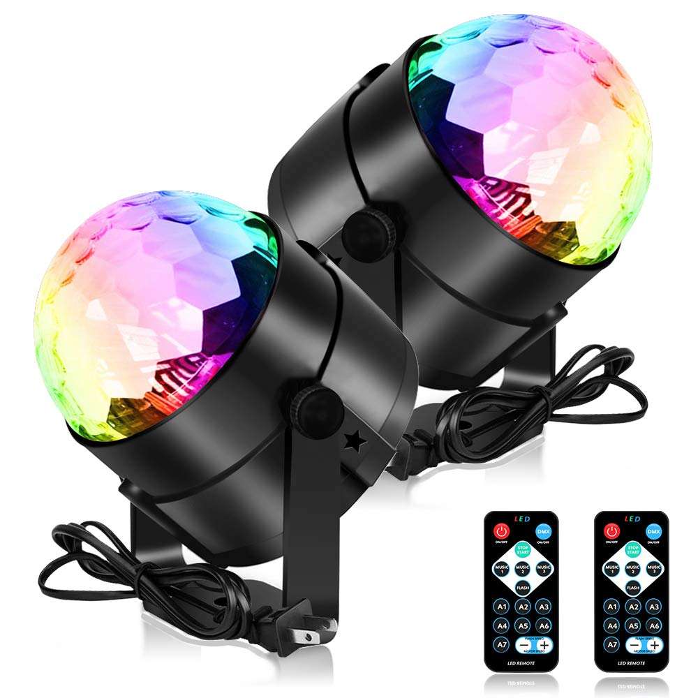 Automatic Colorful Remote Voice Control Flashing Magic Ball DBL290picture3