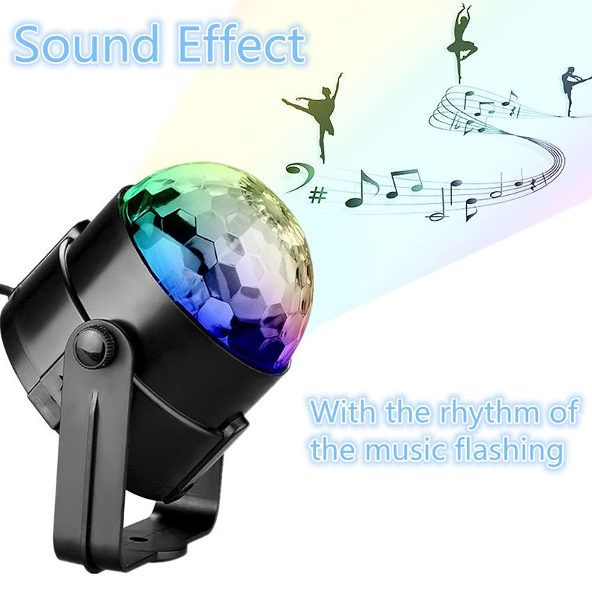 Automatic Colorful Remote Voice Control Flashing Magic Ball DBL290picture5