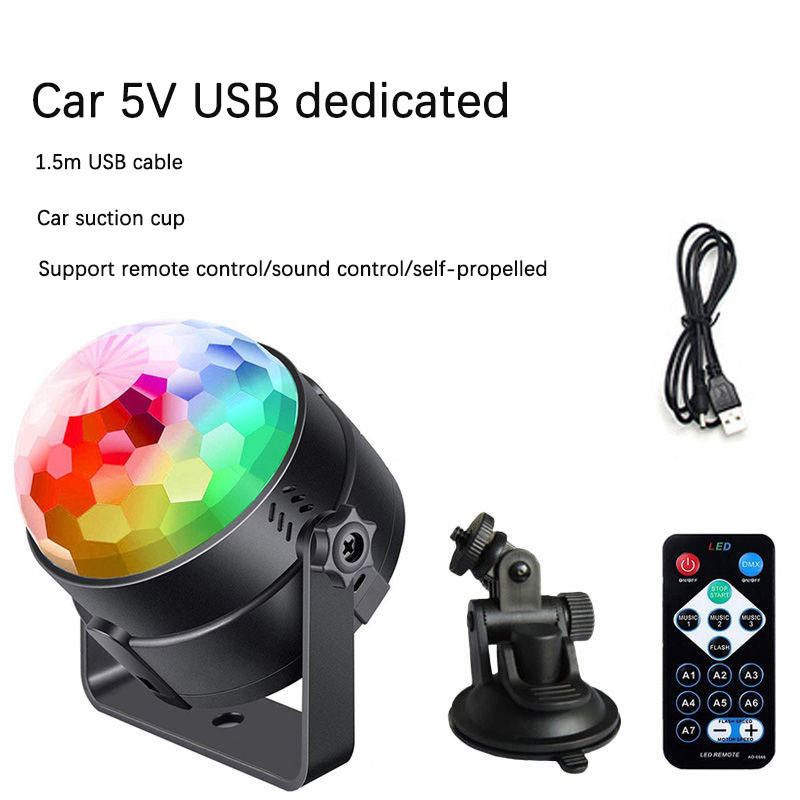 Automatic Colorful Remote Voice Control Flashing Magic Ball DBL290picture6