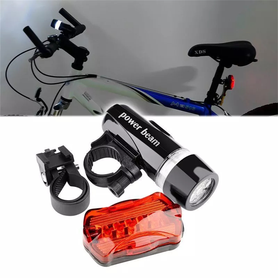 Outdoor ABS Night Riding Headlight USB Rechargeable Mountain Bike Front Taillight BKE5800picture6