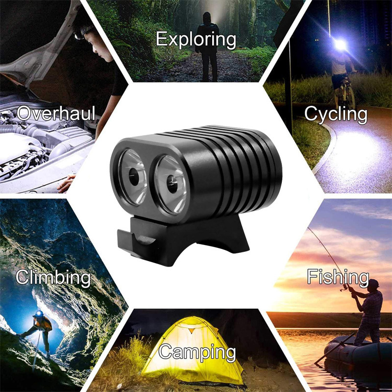 Aluminum Waterproof Super Bright USB Rechargeable LED Bike Light BKE5900picture3