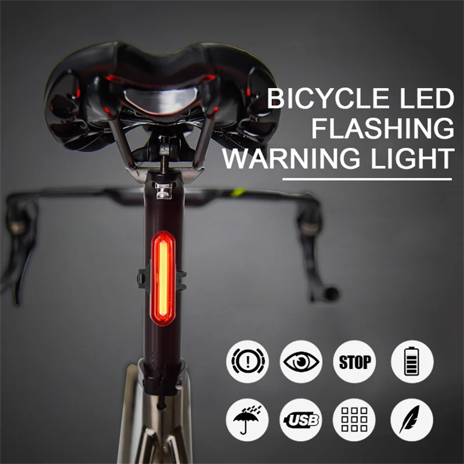 USB Rechargeable Brake Safety Warning Rear Light BKE6200picture2