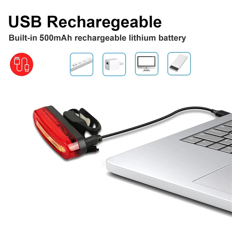USB Rechargeable Brake Safety Warning Rear Light BKE6200picture6