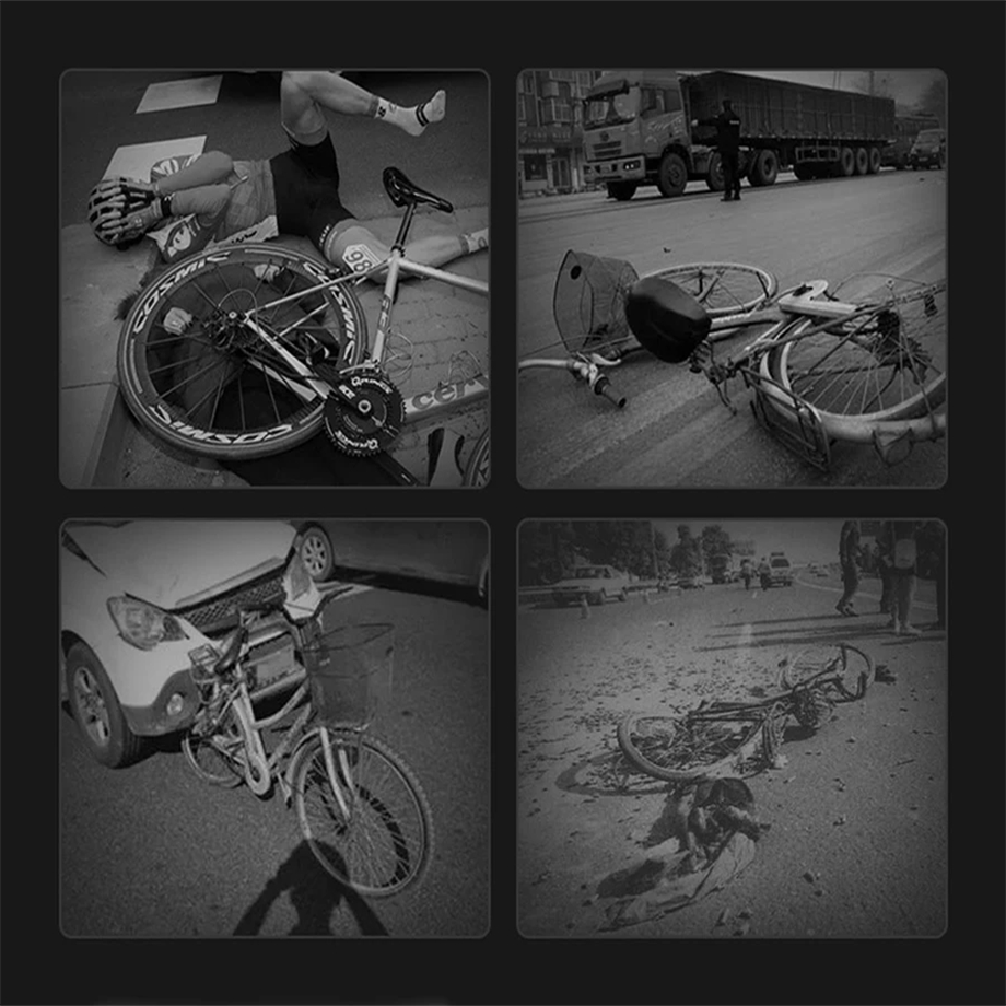 Intelligent Rechargeable Waterproof Brake Safety LED Bike Warning Light BKE6500picture3