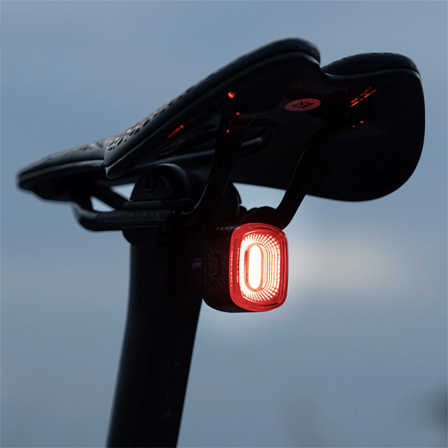 Intelligent Sensing Brake Mini Portable USB Rechargeable Waterproof Bike Light BKE6400picture2