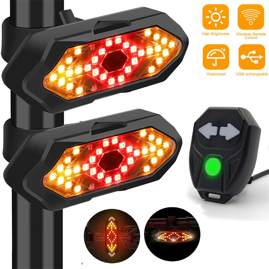 Wireless Remote Control LED Turn Signal Taillights BKE7100picture2