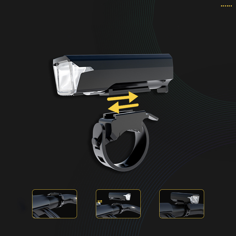 Night Riding Rechargeable Digital Power Display LED Bike Light BKE7400picture3