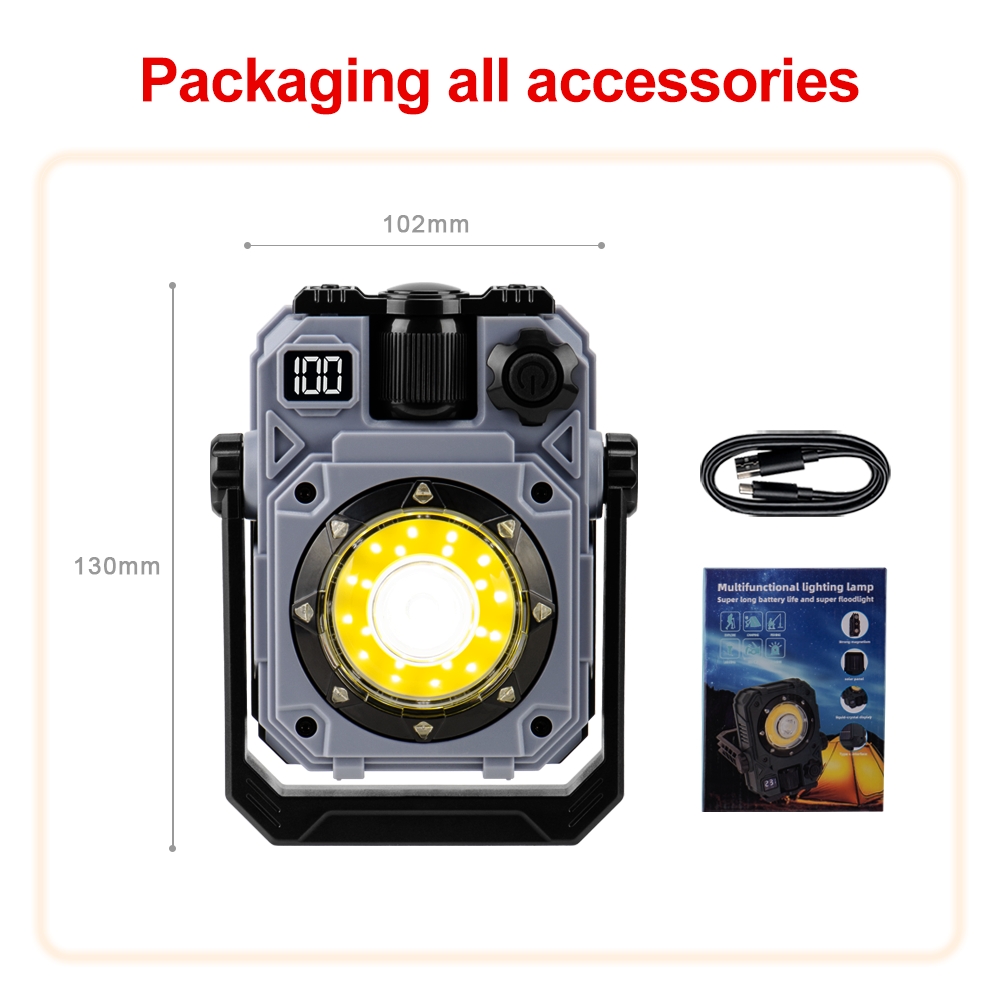 XTE+COB+LED Multicolor Stepless Adjustment Work Light WRL660picture6