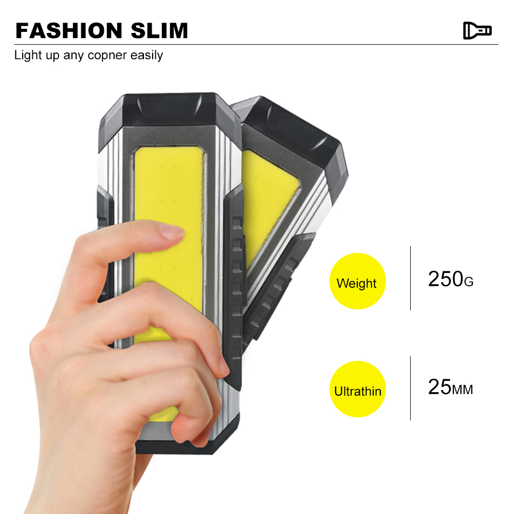 Aluminum TYPE-C Charging With Magnet COB Work Light WRL670picture5