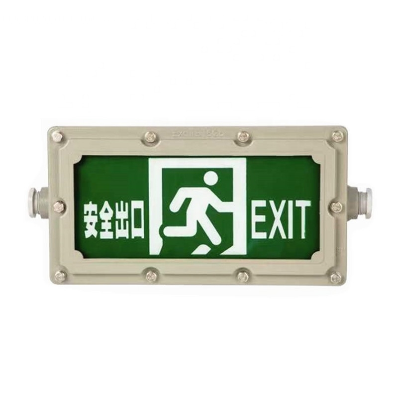 Fire Evacuation Sign IP65 Emergency Explosion Proof Exit Sign Light EXL170picture2