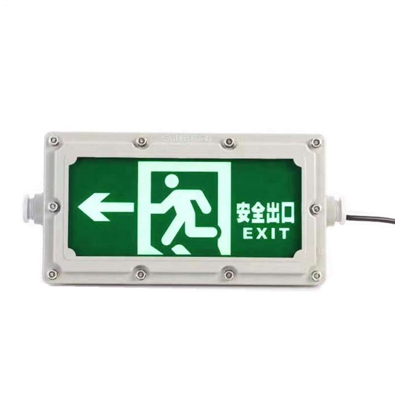 Fire Evacuation Sign IP65 Emergency Explosion Proof Exit Sign Light EXL170picture3