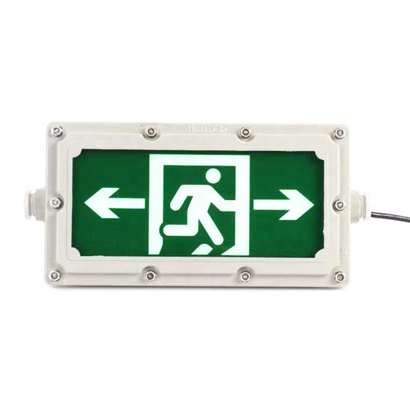 Fire Evacuation Sign IP65 Emergency Explosion Proof Exit Sign Light EXL170picture4
