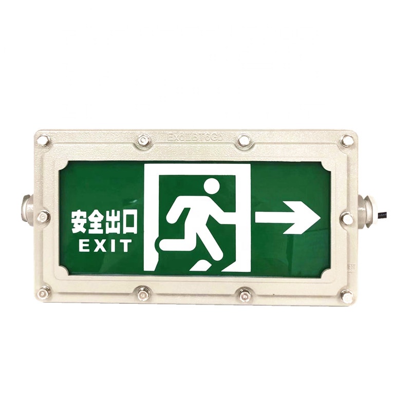 Fire Evacuation Sign IP65 Emergency Explosion Proof Exit Sign Light EXL170picture5