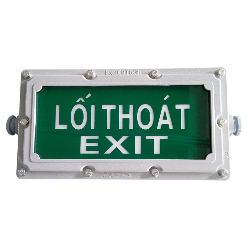 Fire Evacuation Sign IP65 Emergency Explosion Proof Exit Sign Light EXL170picture6