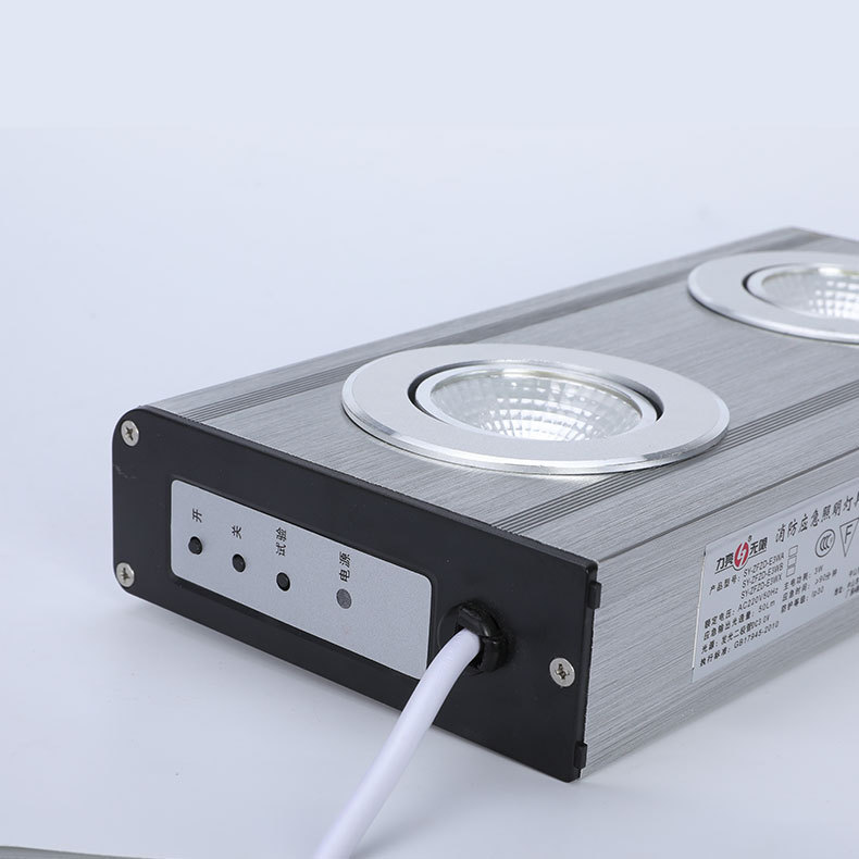 Aluminum 3W Twin Spot Heavy Duty Emergency Light LEXL250picture5