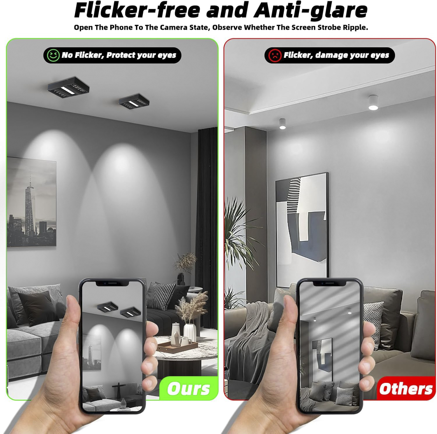 New Trend Anti-Glare 8W 15W 12W 20W 30W LED Downlight Flicker-Free Mounted for Office & Hotel AC Powered for Warehouses