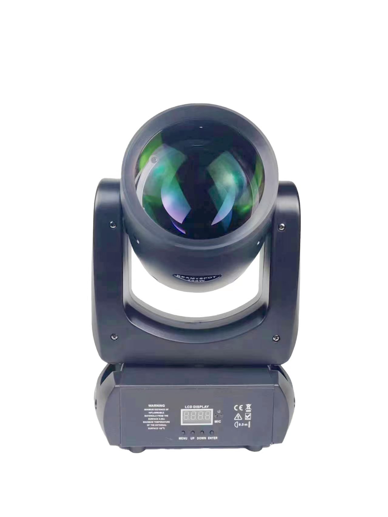 200W Steel Gun Shaking Head Lights LED Beam Lights bar KTV Performance Colorful Rotating Lights Pattern