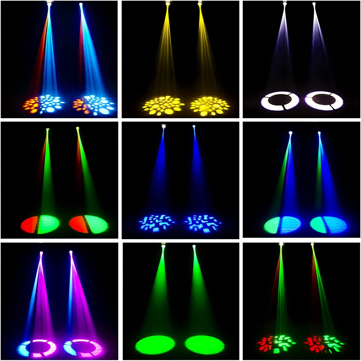 Baisun New 30W Moving Head Pattern Beam Light Bar Party Family Party Stage Light