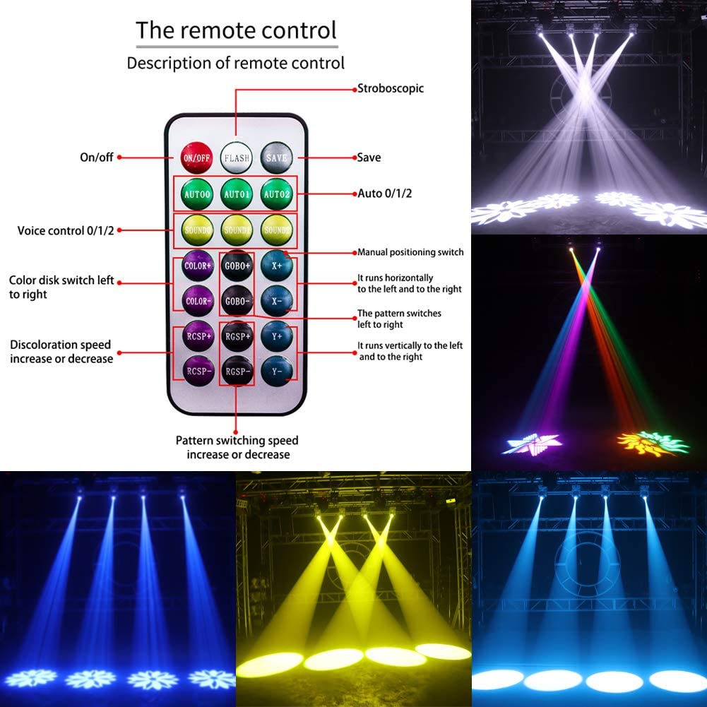 Baisun New 30W Moving Head Pattern Beam Light Bar Party Family Party Stage Light