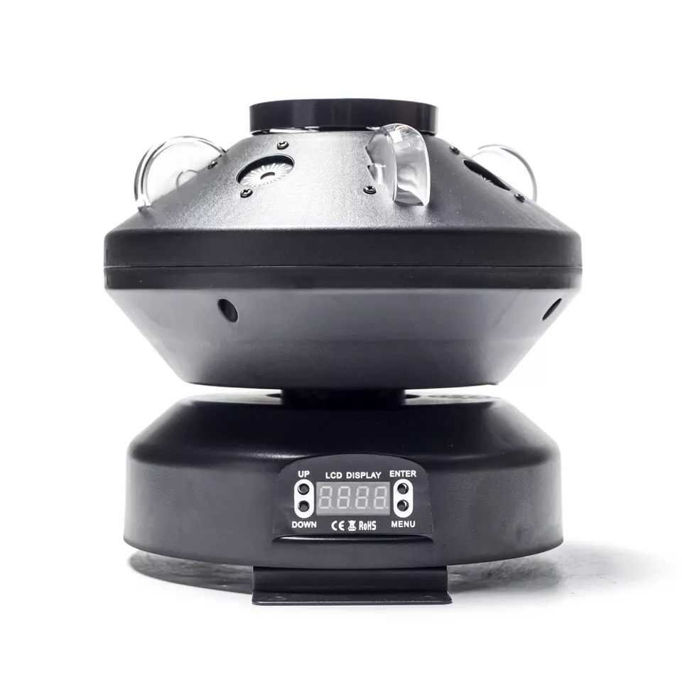 Best Selling Baisun New 100w Bee Eye Laser Shake Head LED Lamp with Rotating Pattern Beam Lamp