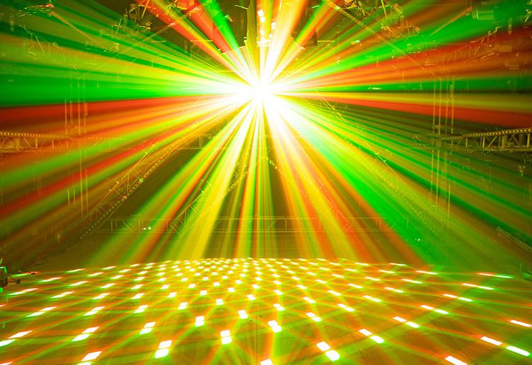 Baisun 50w Mini Beam Moving Head Light Kaleidoscope  Wholesale for Indoor Party Stage and Decoration