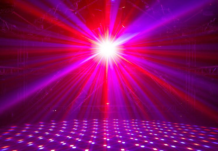 Baisun 50w Mini Beam Moving Head Light Kaleidoscope  Wholesale for Indoor Party Stage and Decoration