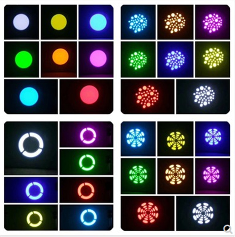 Santu New Product 30w Beam Moving Head Light with Pattern for Stage bar Ktv
