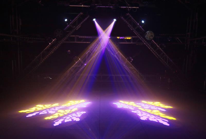Santu New Product 30w Beam Moving Head Light with Pattern for Stage bar Ktv