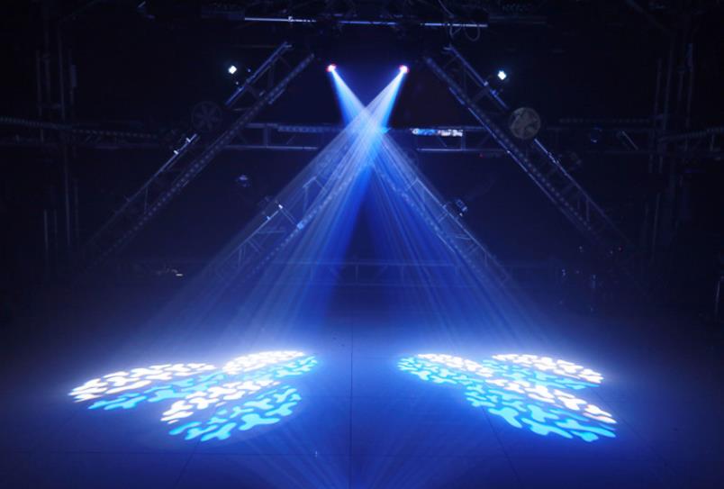 Santu New Product 30w Beam Moving Head Light with Pattern for Stage bar Ktv
