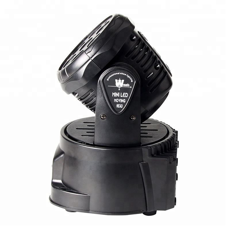 Mini Seven 10W Small Moving Head Lamps RGBW Four in One Led Voice Co<i></i>ntrol Dance Table Lamp