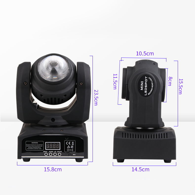 Double Face Mini LED Beam Wash Effect Moving Head Light SMH790picture4