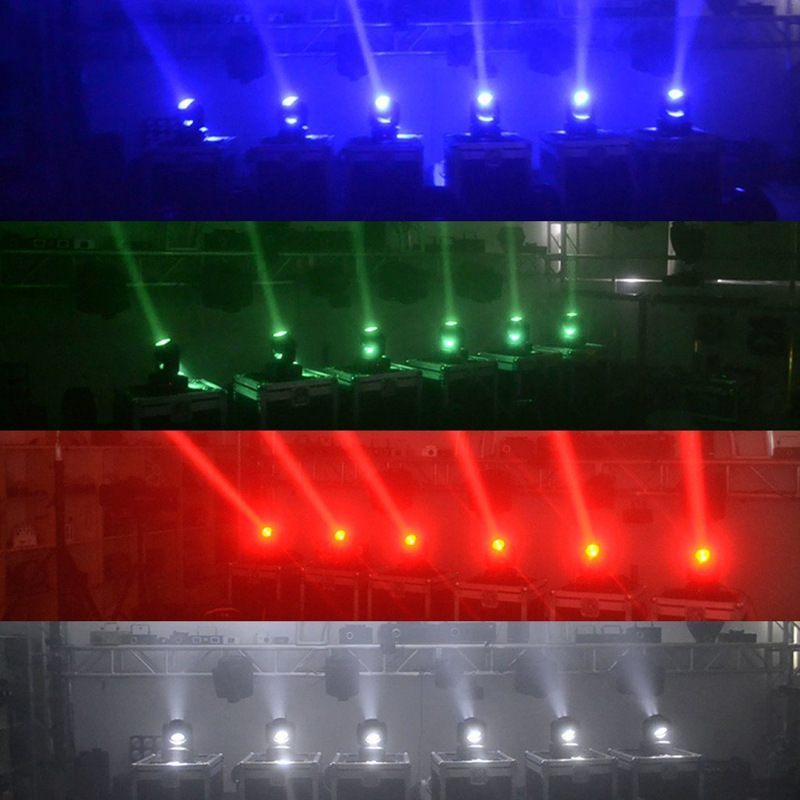 Mini Double Face Guangzhou IP33 RGBW LED Moving Head LED Washing +Beam Stage Light