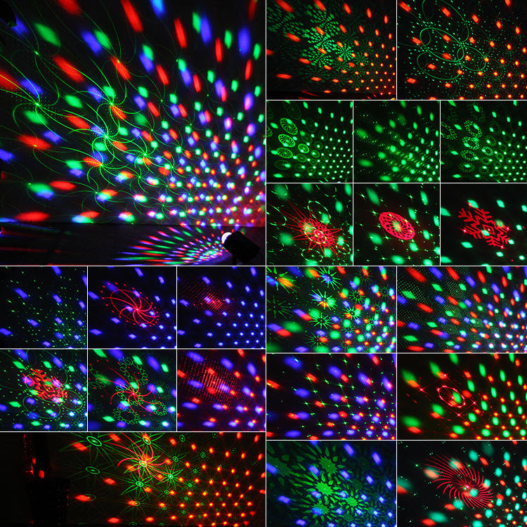 Mini 16 in 1 Festival Decoration Laser Magic Ball Light DBL310picture6
