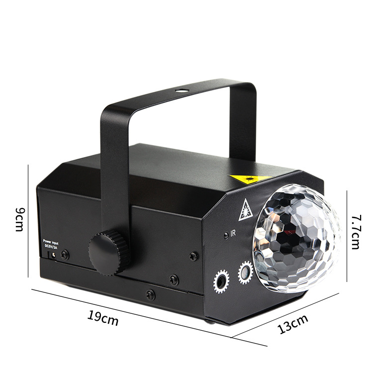 New Hot Selling Mini 16 in 1 Laser Magic Ball Light Festival Decoration Light KTV bar Atmosphere Equipment