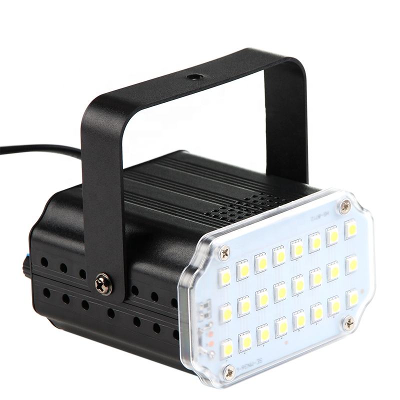 24pcs Led White Strobe Wholesale Indoor Stage Lighting Atmosphere Decorative Lights