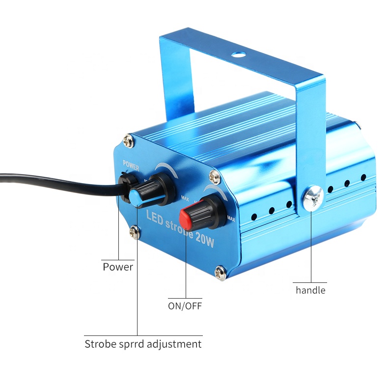 20w Integrated RGB Effect Strobe Light Is Suitable for Family Party Festival KTV Decoration Atmosphere