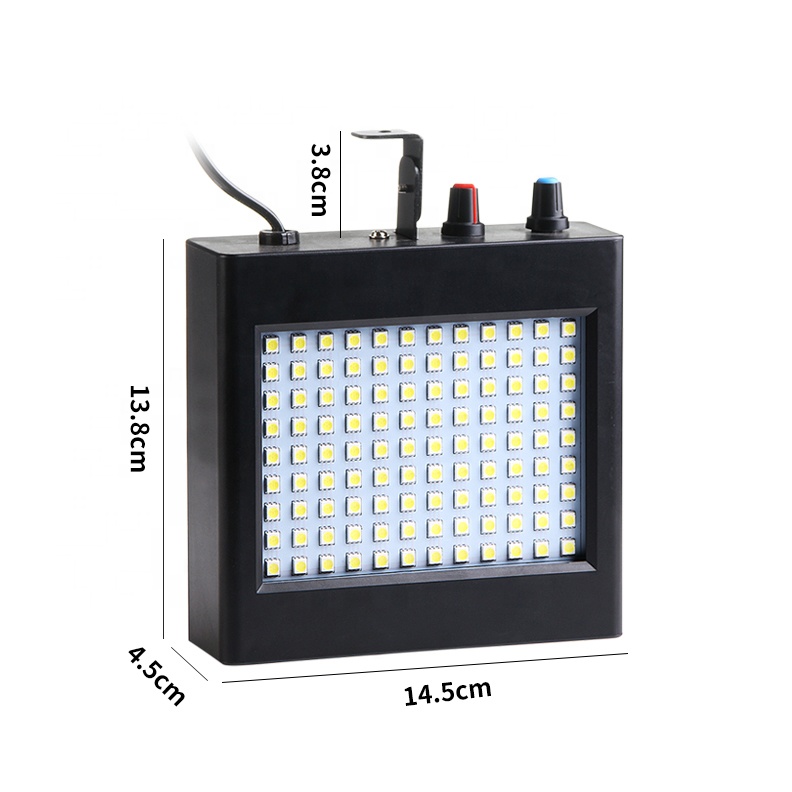 Baisun Brand 108pcs  Led Plastic Strobe RGB Effect  for Home Party bar Christmas  Dj Club Decoration