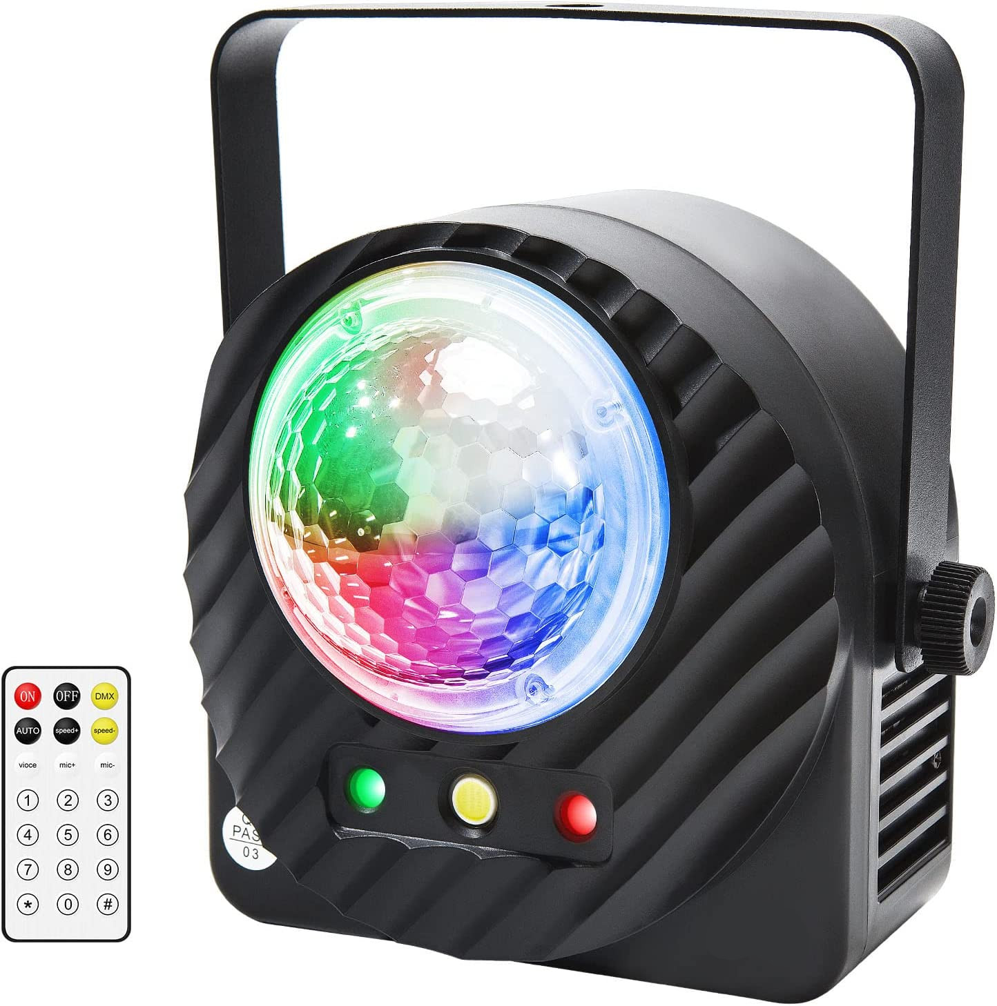 LED Kaleidoscope Dotting Pattern Water Beam Effect Red Green Laser LST120